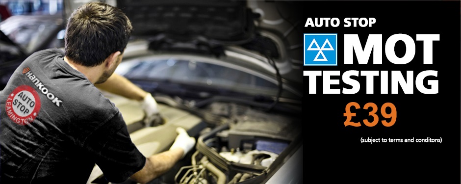 Auto Stop MOT Testing £39.00 (subject to terms and conditions)